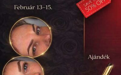 Miskolc PMU Eyebrow Course – 2026. február 13–15.