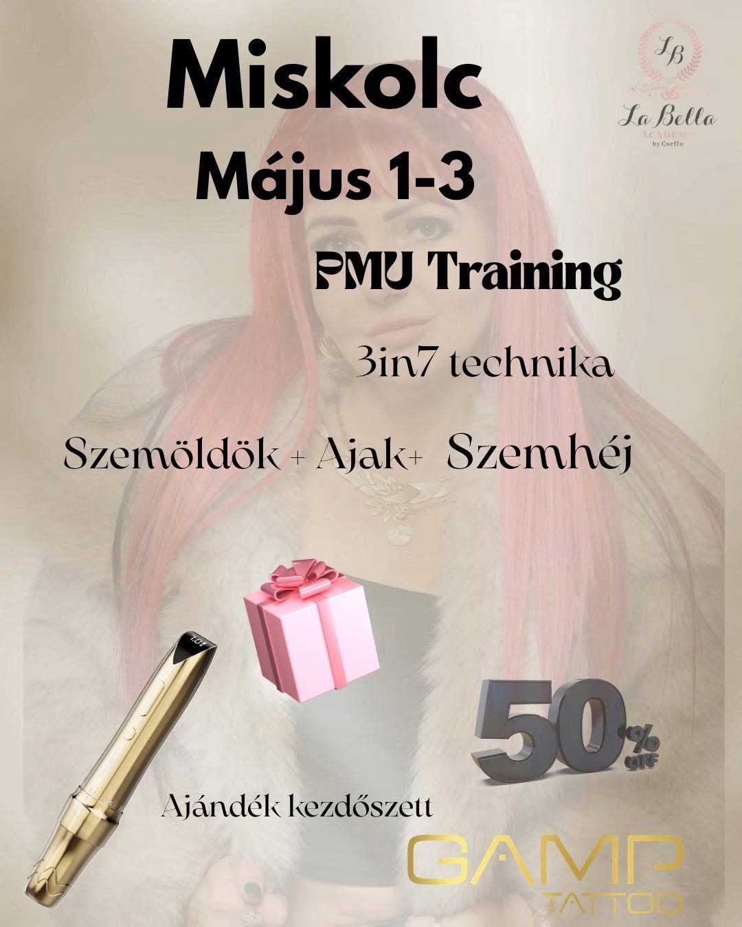 PMU TRAINING – MISKOLC - Május 1–3.